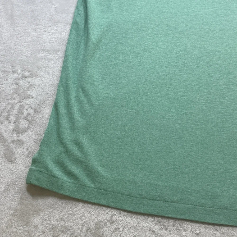 Polo Ralph Lauren Classic Fit Polo Shirt XL Green Heather Big Pony Golf Cotton